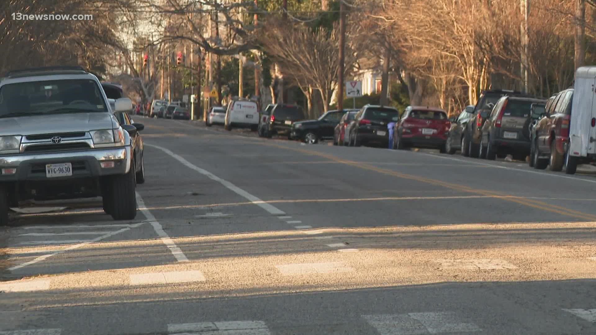 Police received the call at 2:13 a.m. that there had been a shooting on the 600 block of Mount Vernon Avenue.