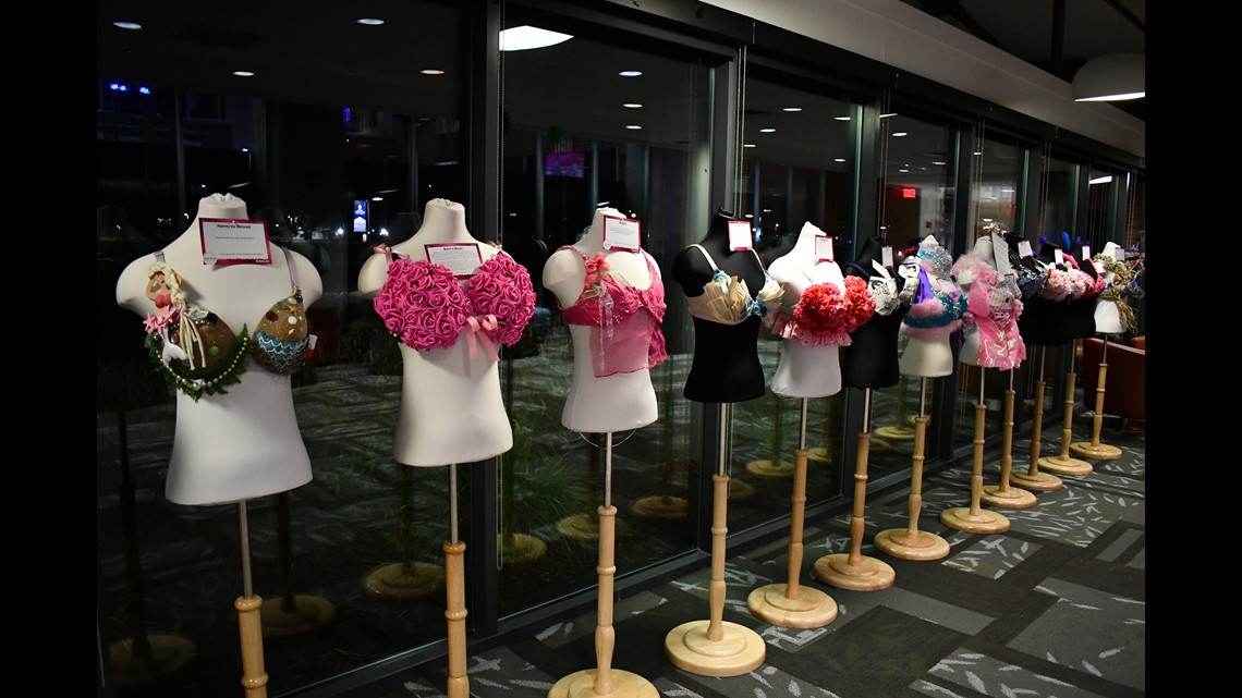 Creating artistic bras to battle breast cancer