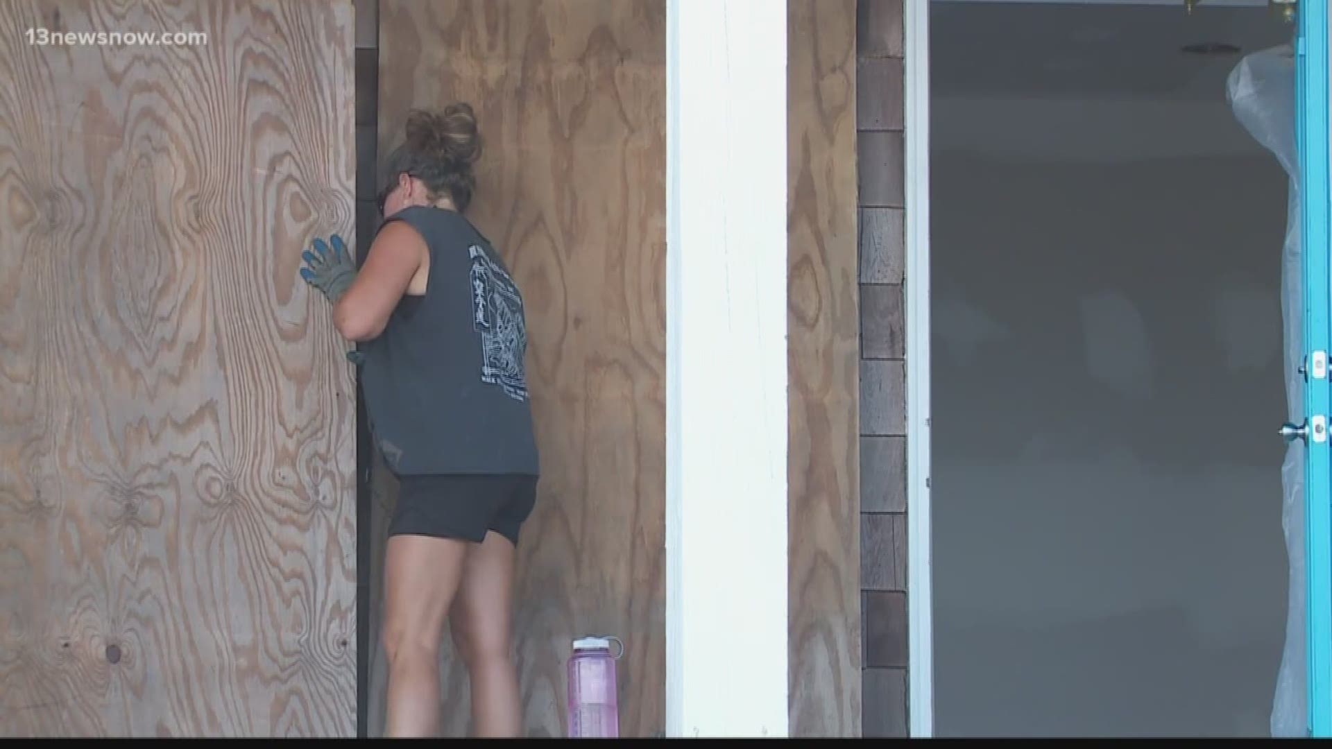 People in the Outer Banks are preparing for the worst, but hoping for the best ahead of Hurricane Florence.