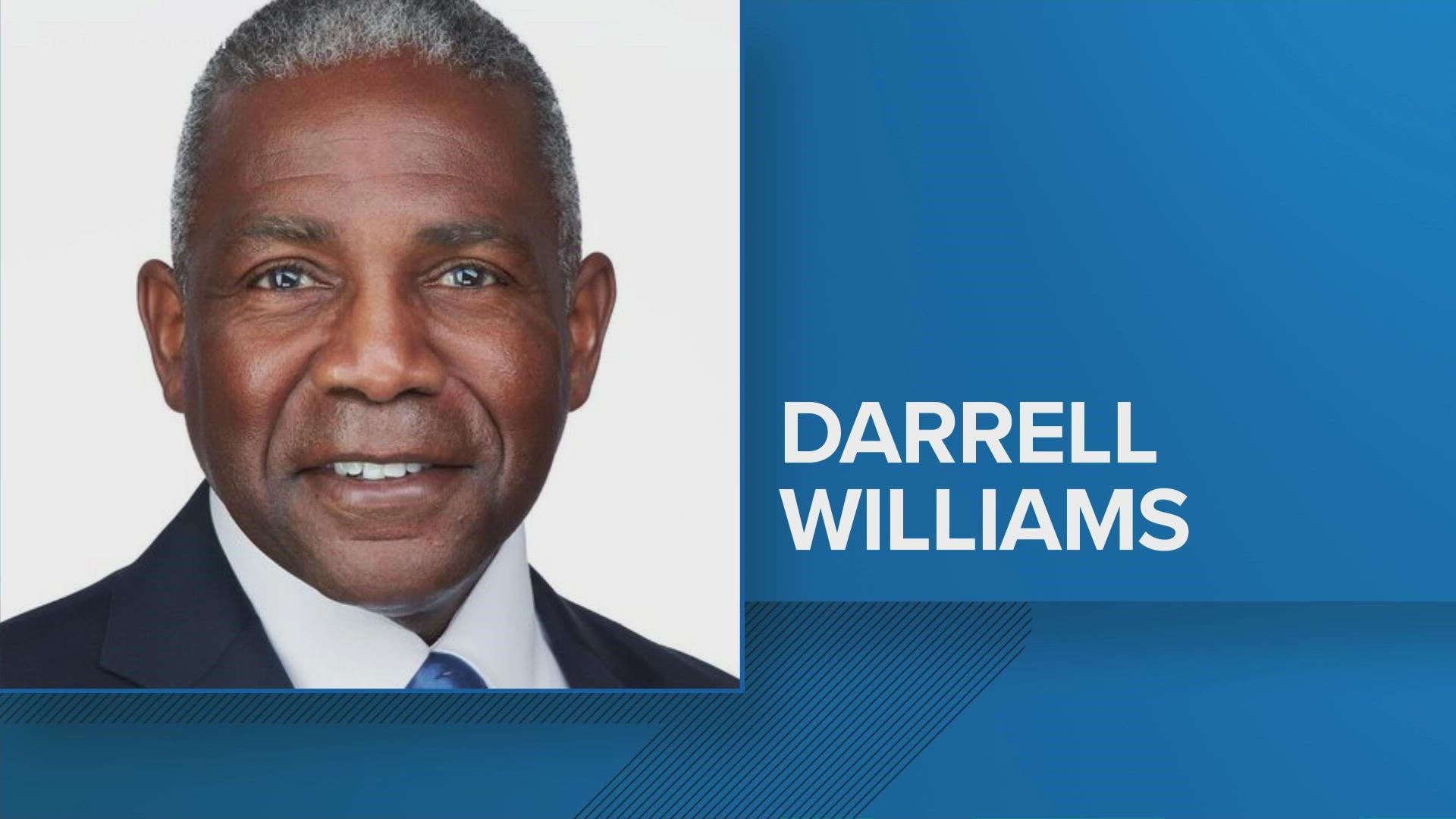 Darrell K. Williams was selected by The Board of Trustees from a pool of almost 300 applicants.