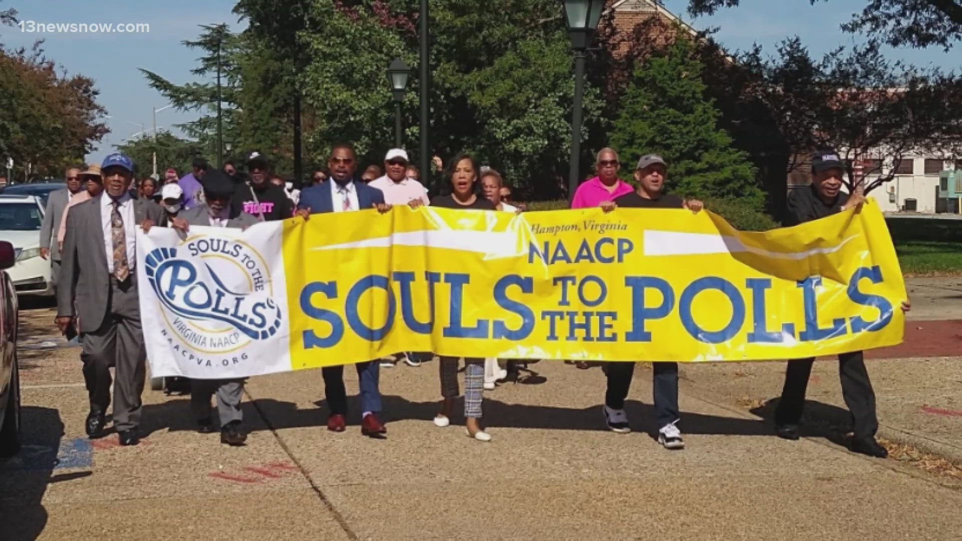 The Hampton chapter of NAACP is making sure you are educated on fulfilling your civic duty with their annual "Souls to the Polls" event.