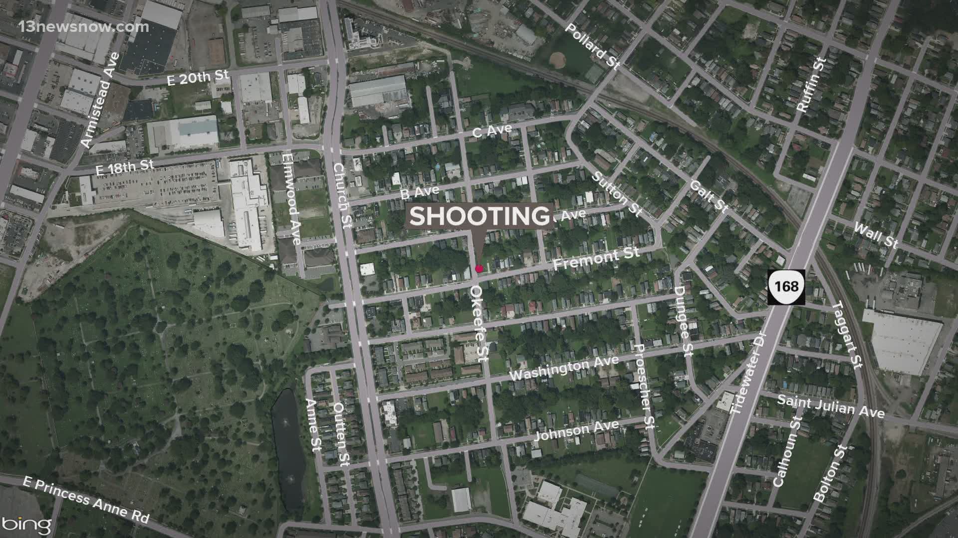 Norfolk police are seeking answers after a shooting happened in the 800 block of Fremont Street Sunday, leaving an individual seriously hurt.