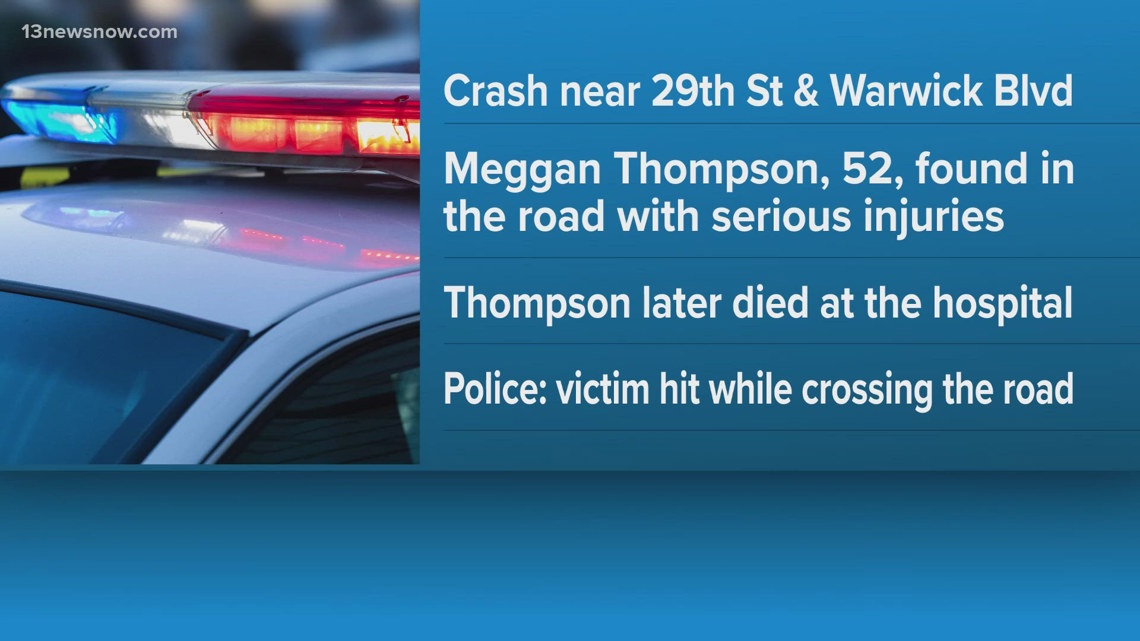 1 dead in Newport News pedestrian crash early Tuesday | 13newsnow.com
