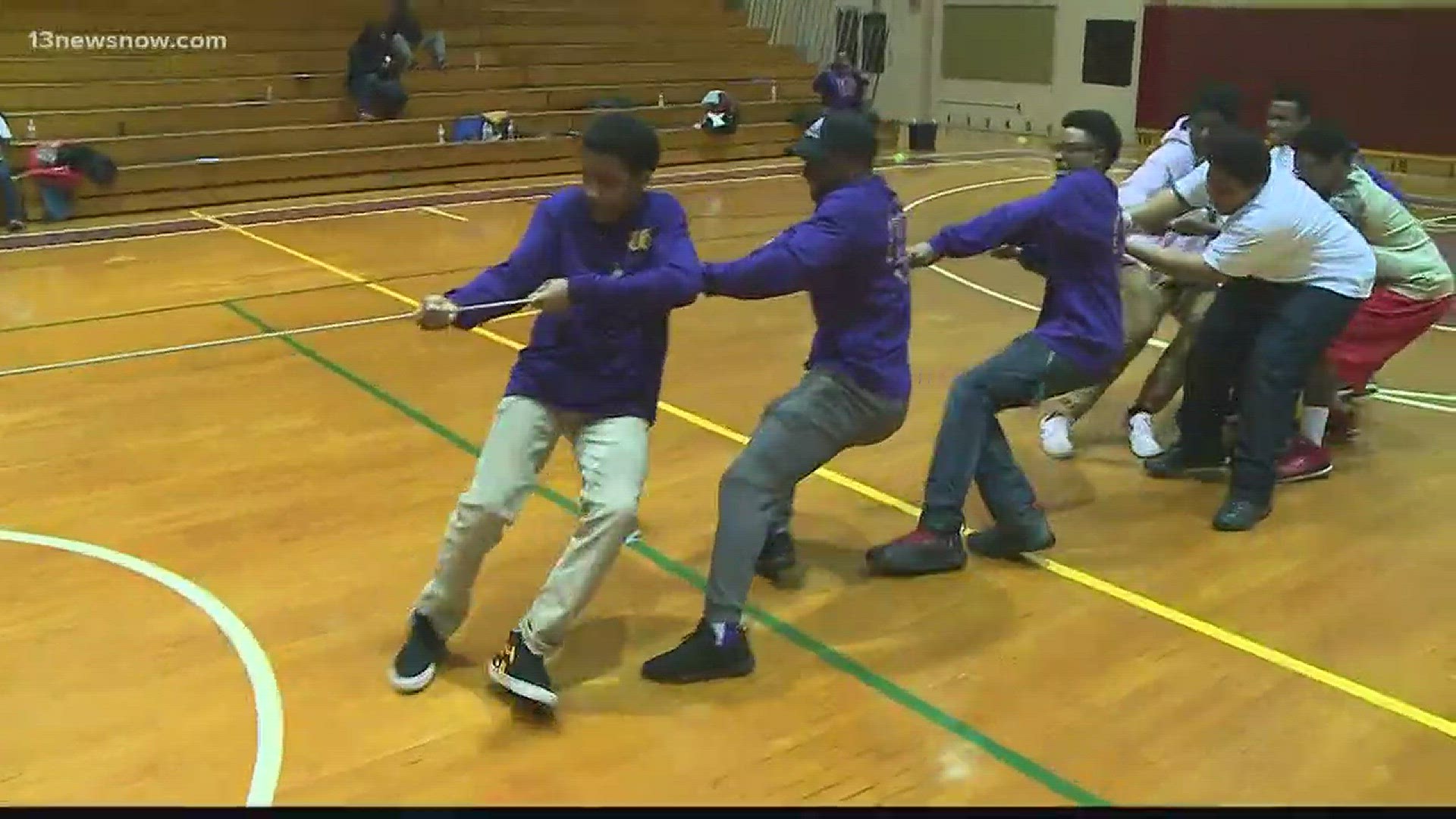 The event in Norfolk promotes healthy lifestyles for teenagers.