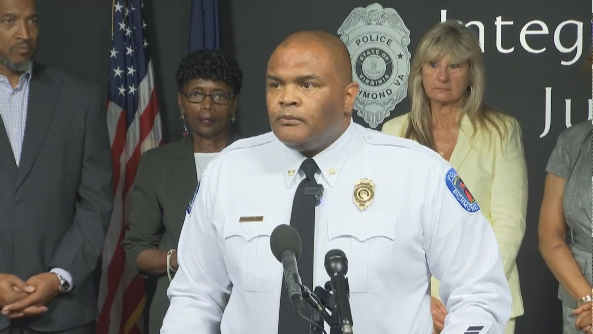 Press Conference July 4 mass shooting thwarted in Richmond, Virginia