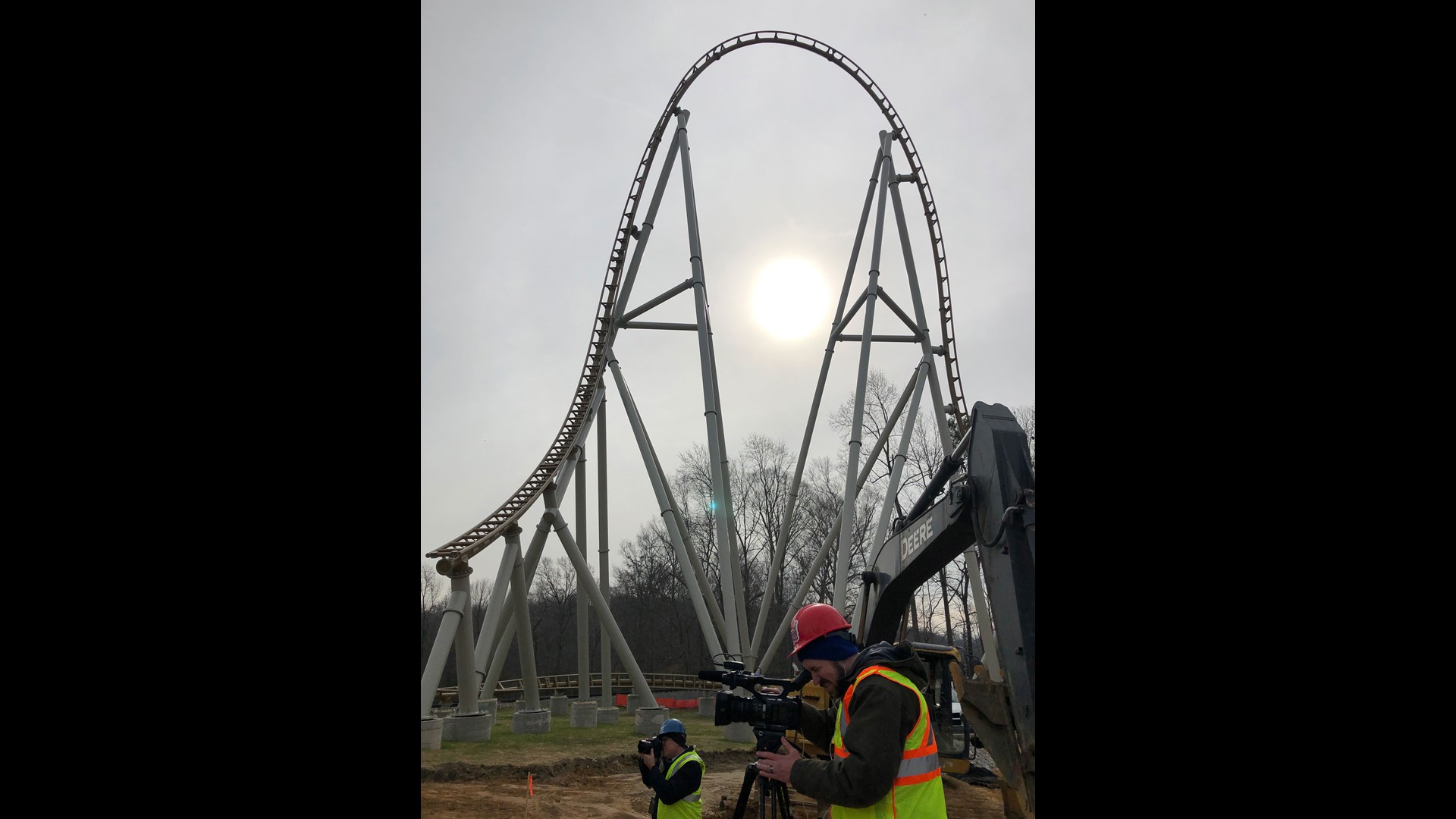 Pantheon roller coaster update from Busch Gardens Williamsburg ...