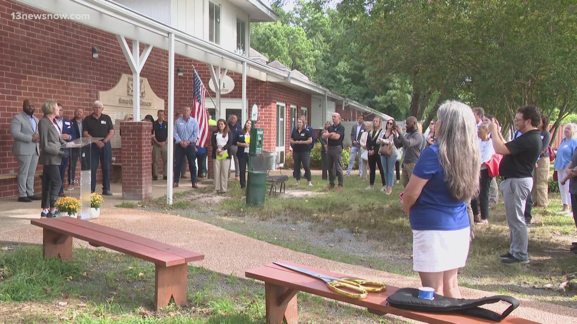 Construction crews recently finished a months-long renovation project to expand its veterinary clinic.