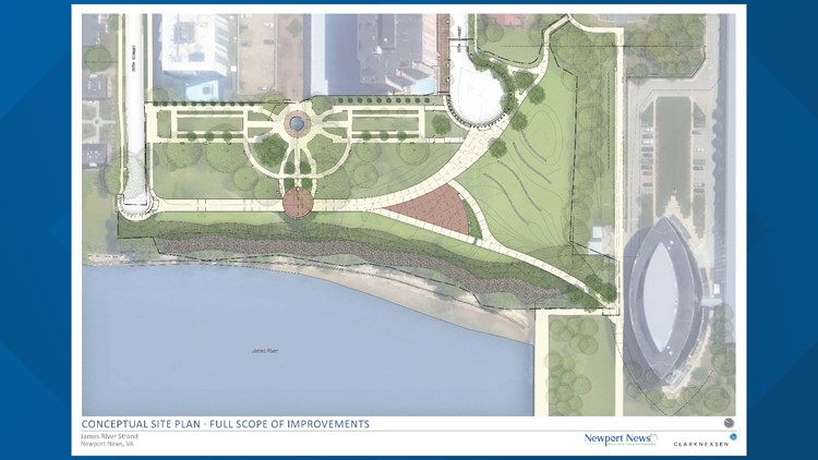 Newport News breaks ground on James River Strand park improvement project