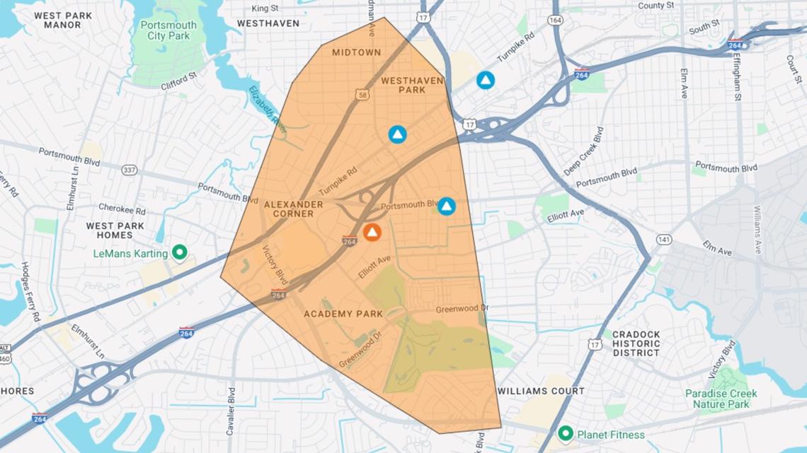 Portsmouth power restored to 2 000 residents by sunday morning