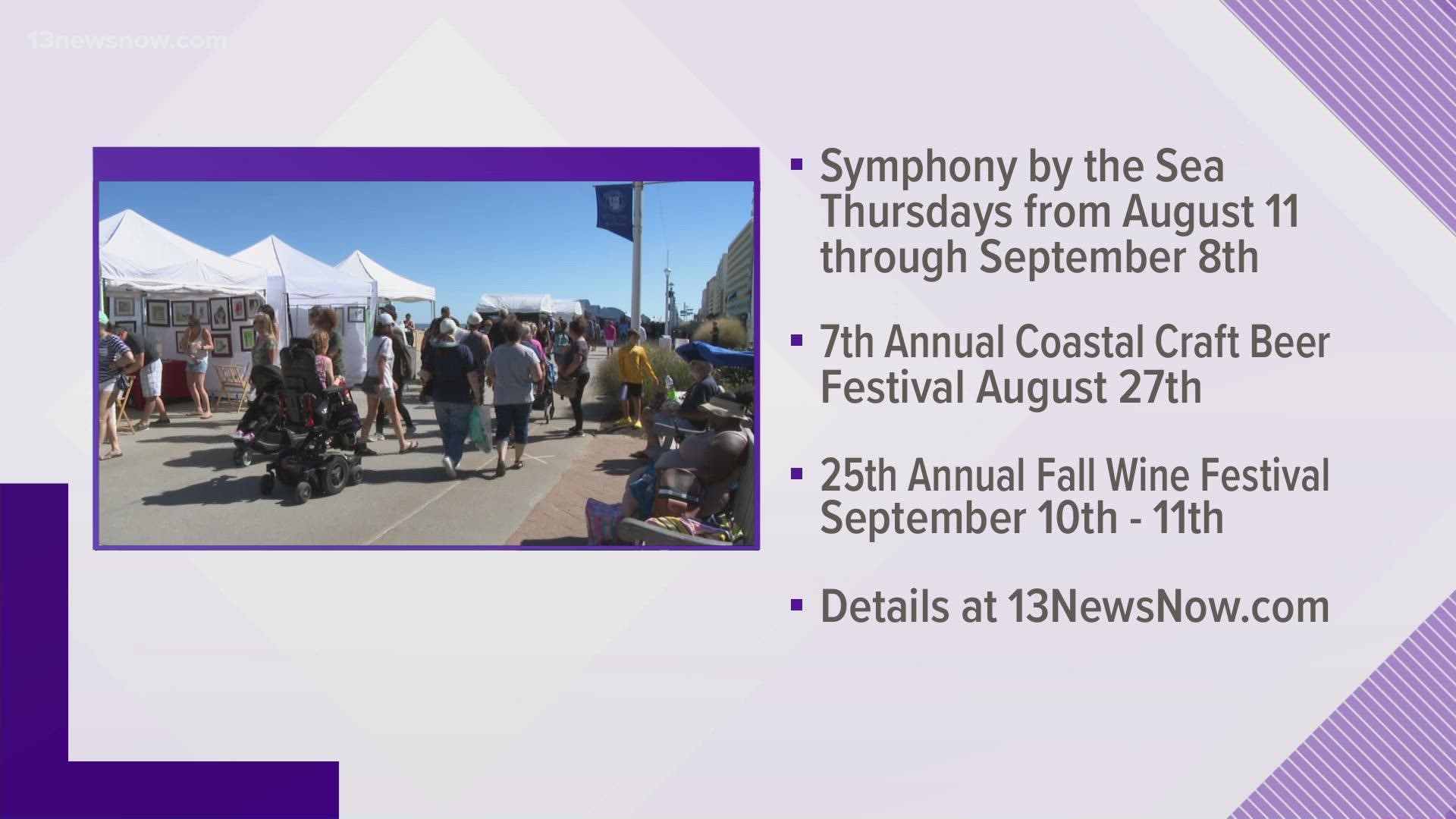 Neptune Festival events will start in mid-August and culminate at the end of September with its  Boardwalk weekend.