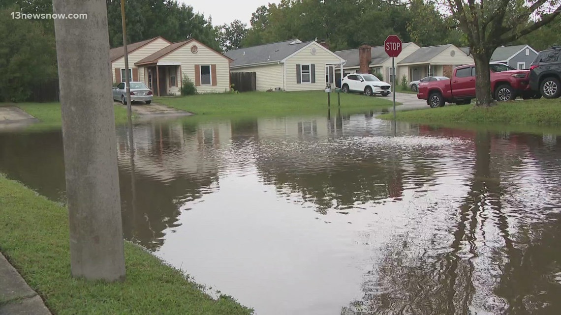 Virginia Beach residents want answers after their neighborhoods flood following Tuesday's storm