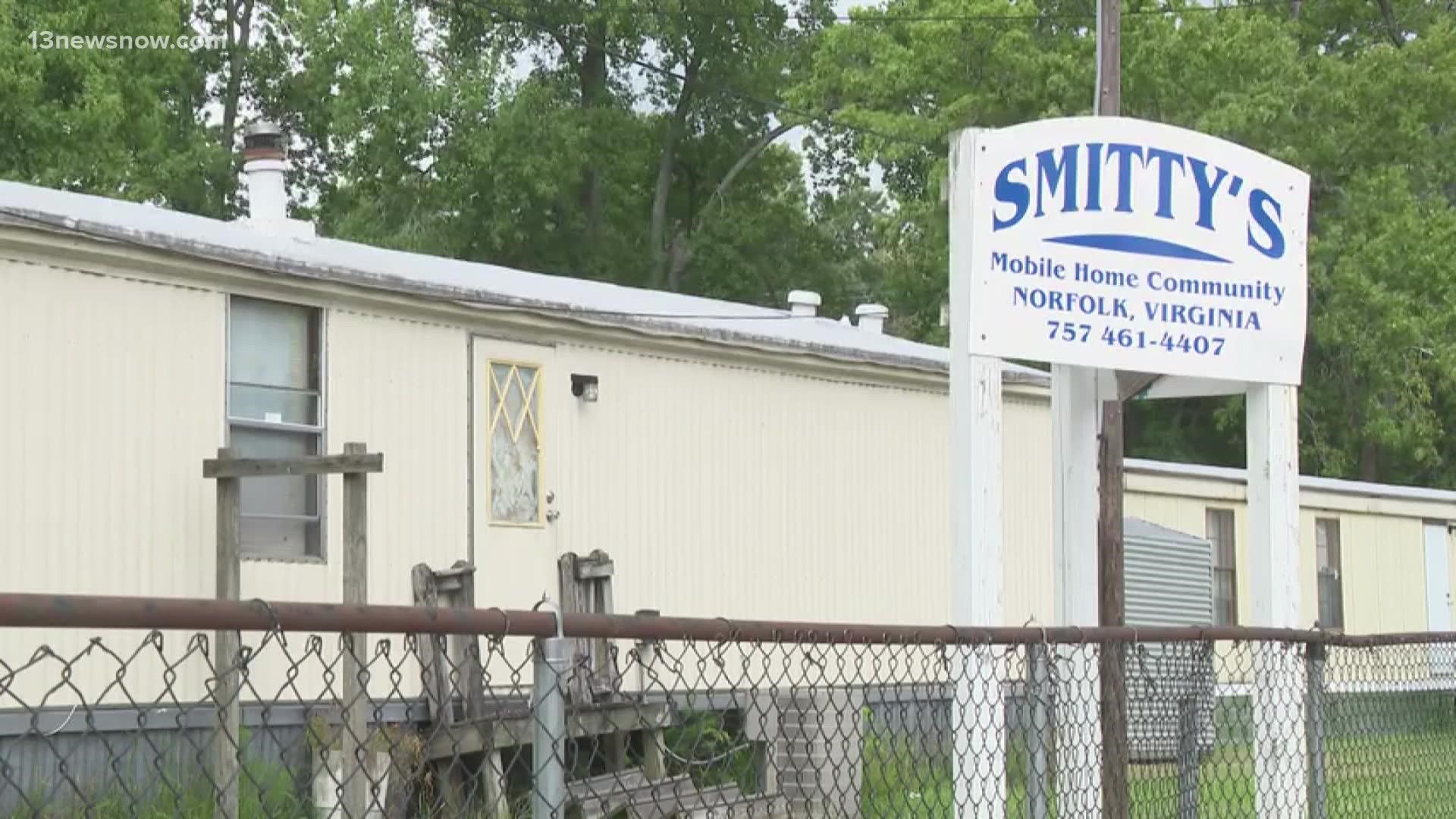 A new owner plans to build an apartment complex at Smitty's Mobile Home Community off of Newtown Road.