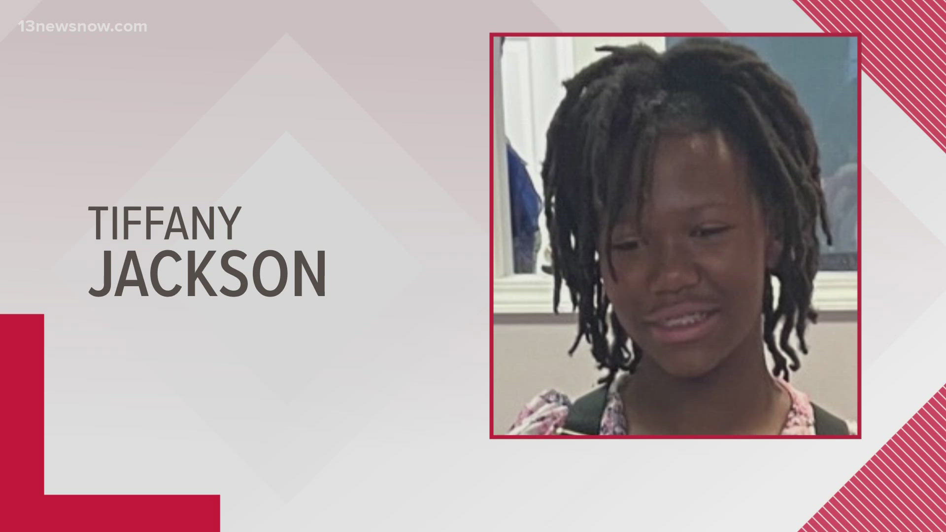 Right now police are asking for your help finding 12-year-old Tiffany  Jackson.