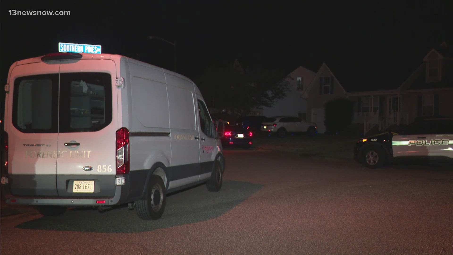 Two people were shot in separate incidents in Chesapeake on Friday night. One of the shootings was deadly.