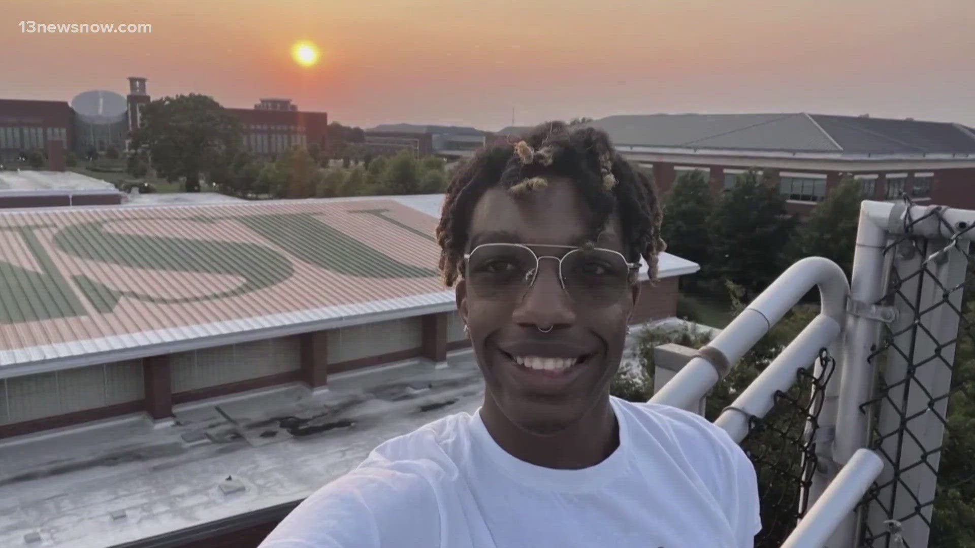 Camari Warren faces second-degree murder and other charges for the death of Norfolk State University student Jahari George in 2023. 