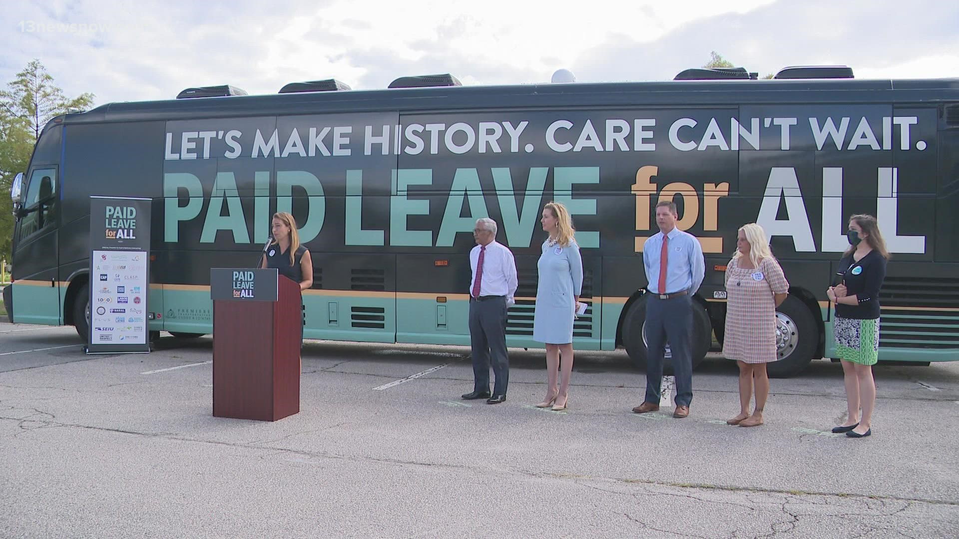 State and local leaders want you to get on board as they push for paid leave for all across the Commonwealth.