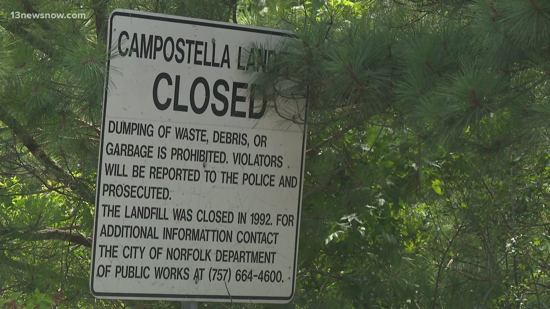 Norfolk City Council members voted in favor of redeveloping the empty Campostella landfill.