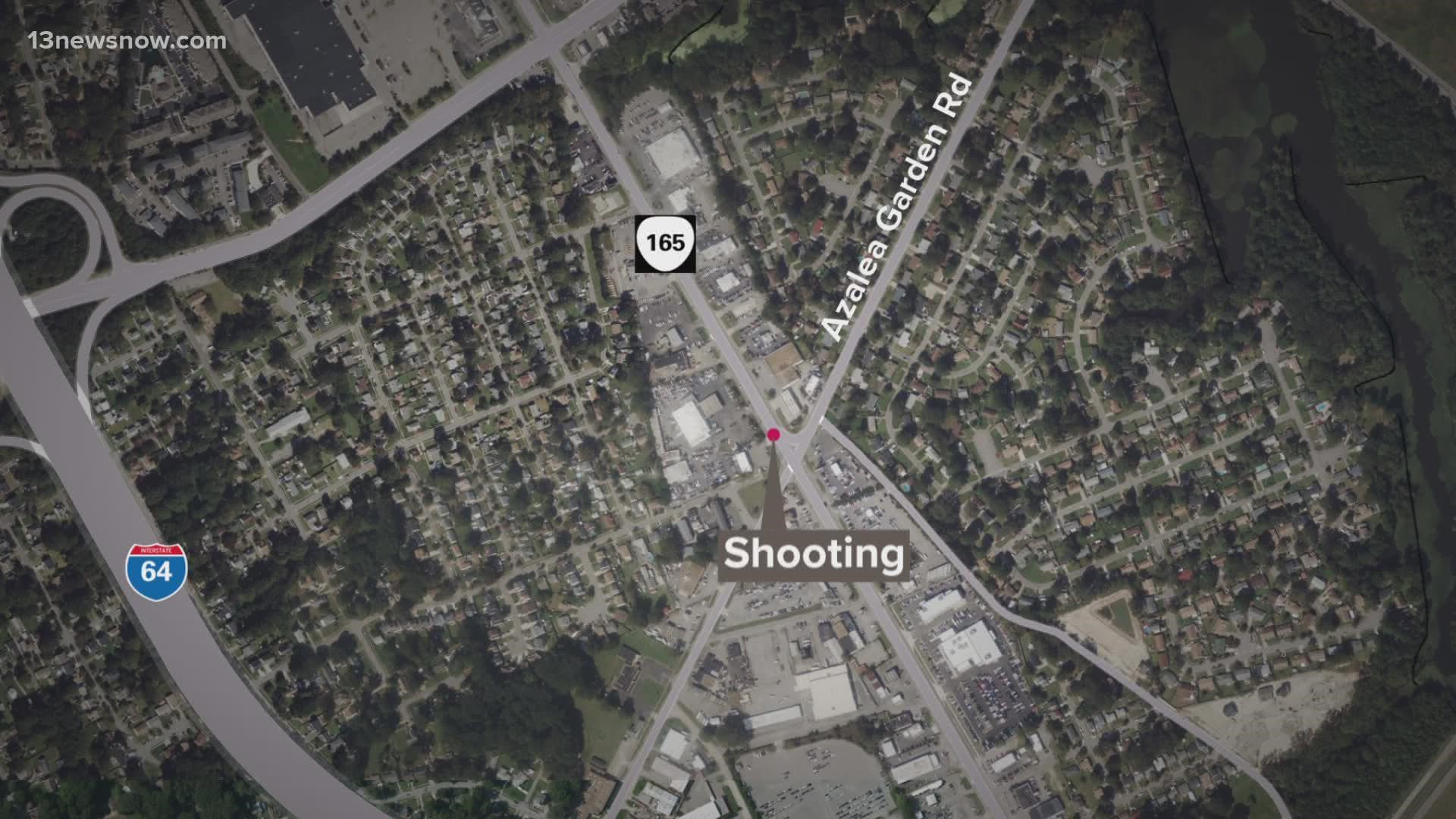 According to the department, police officers went to the 3500 block of North Military Highway, around 2 a.m. Sunday and found a man who had been shot.