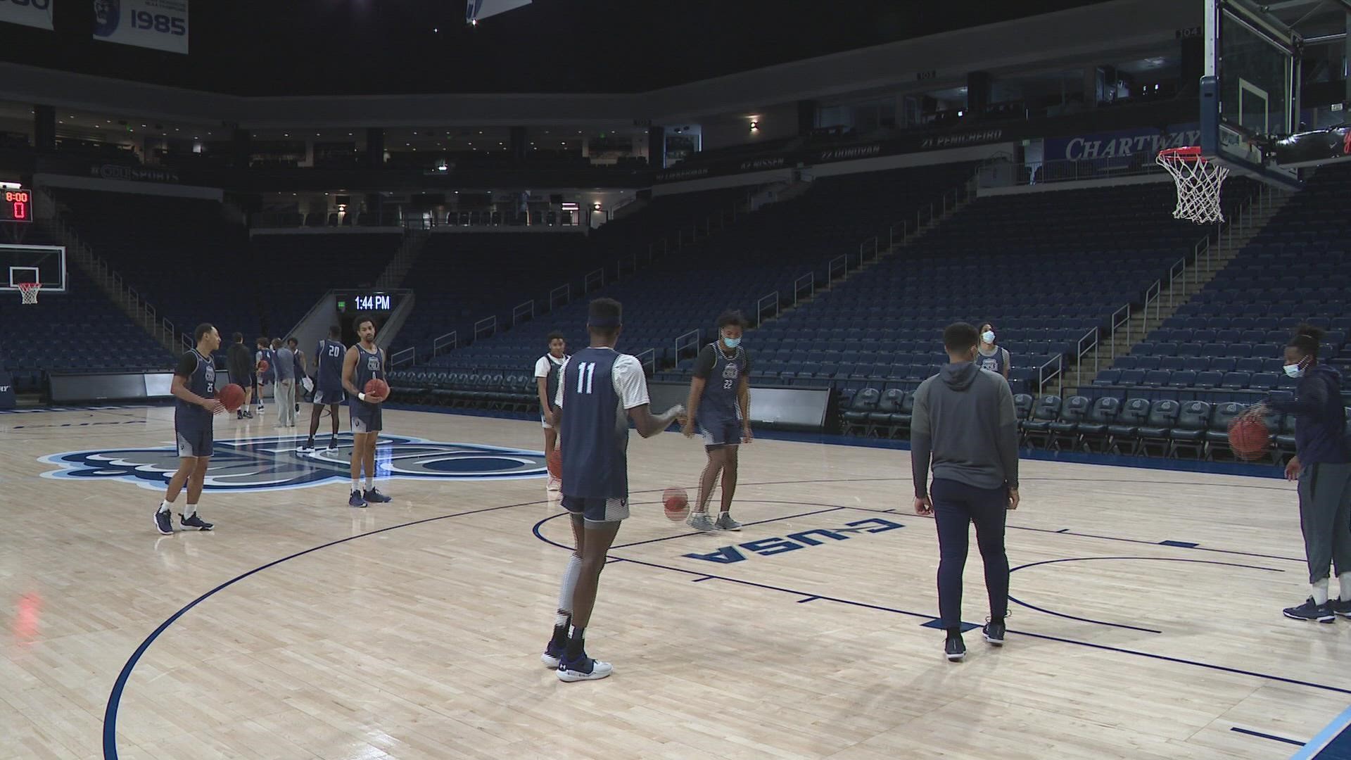 ODU takes the court for first time in a week