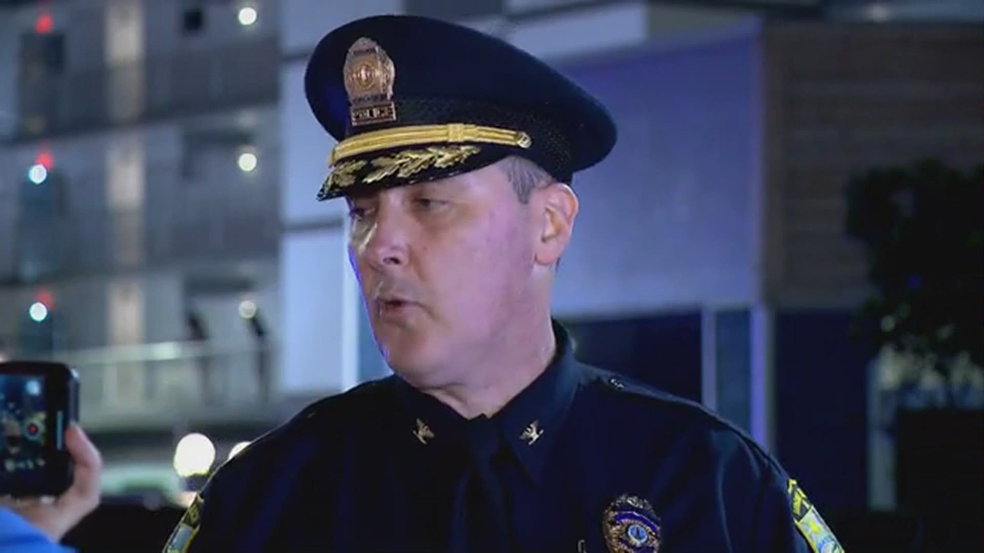 Virginia Beach Police Chief Paul Neudigate talks about shootings at the Oceanfront that took place on March 26, 2021, leaving some dead and others hurt.
