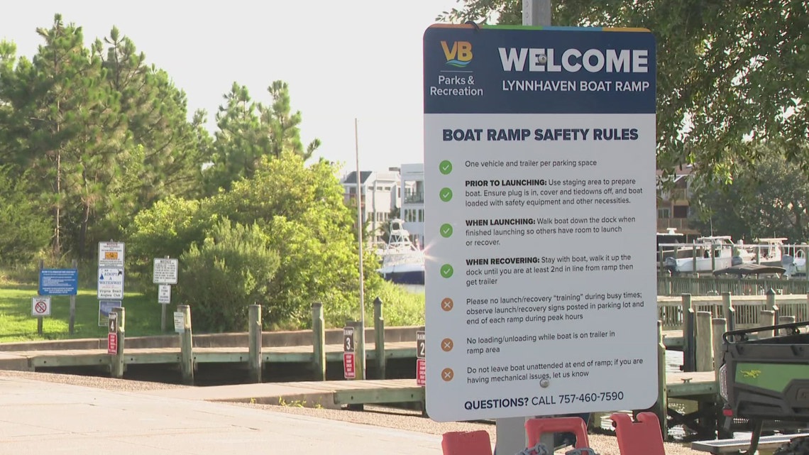 Donut Ramp Virginia Beach steps up security at Lynnhaven Boat Ramp to curb 'donuts ...