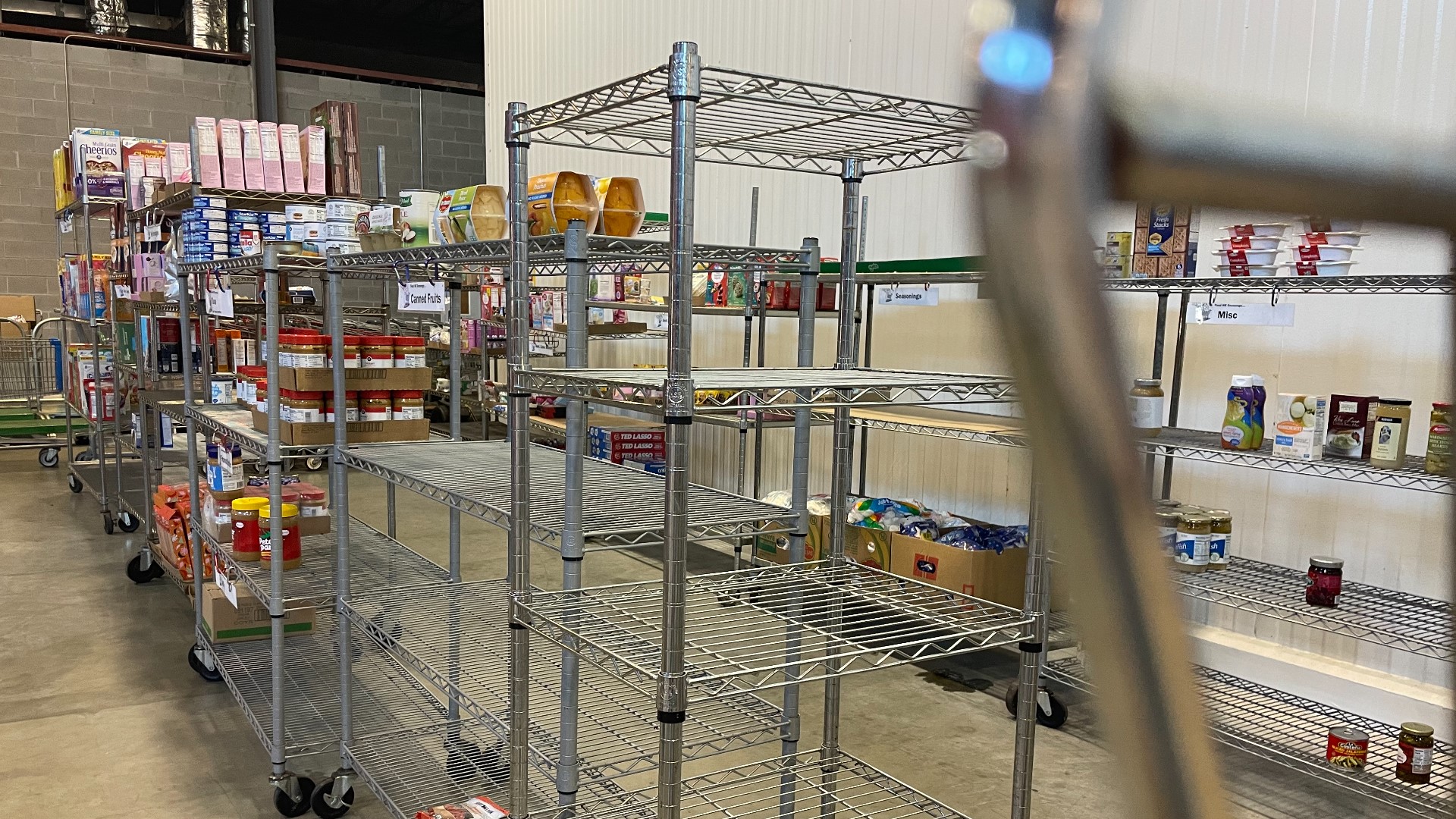 The shortage comes as the food bank anticipates more people in need of food because of emergency SNAP benefits ending.