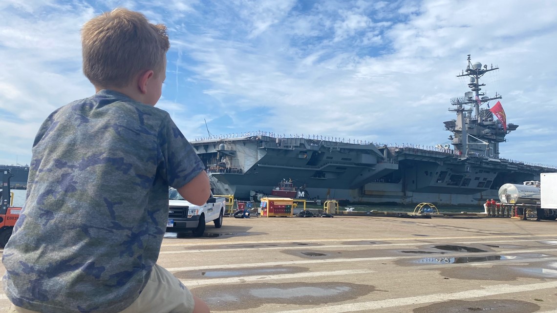 USS Truman returns to Norfolk, following 9-month deployment - Vimarsana News