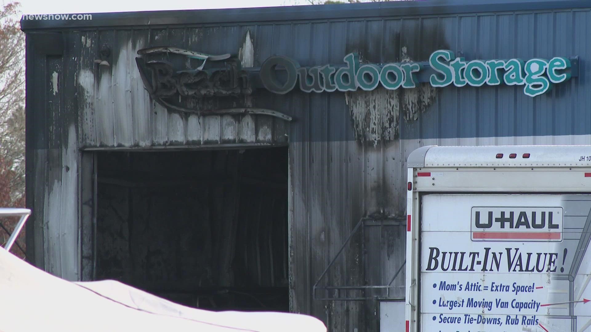 Investigators said it happened inside a welding shop off Virginia Beach Boulevard and North Birdneck Road.