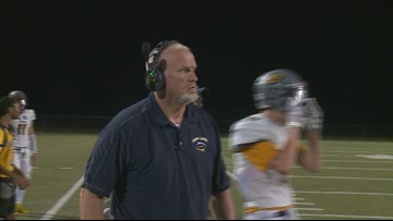 Redskins Honor Ocean Lakes Head Football Coach 13newsnowcom