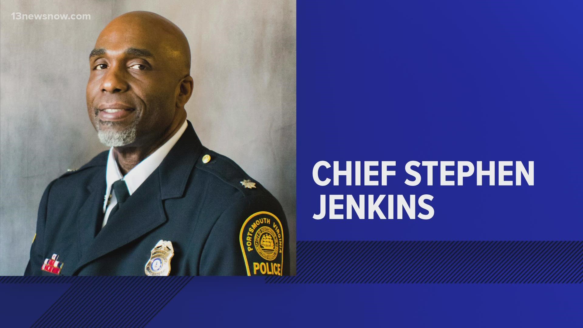 A 20-year veteran of the Portsmouth Police Department, Stephen Jenkins rose through the ranks.