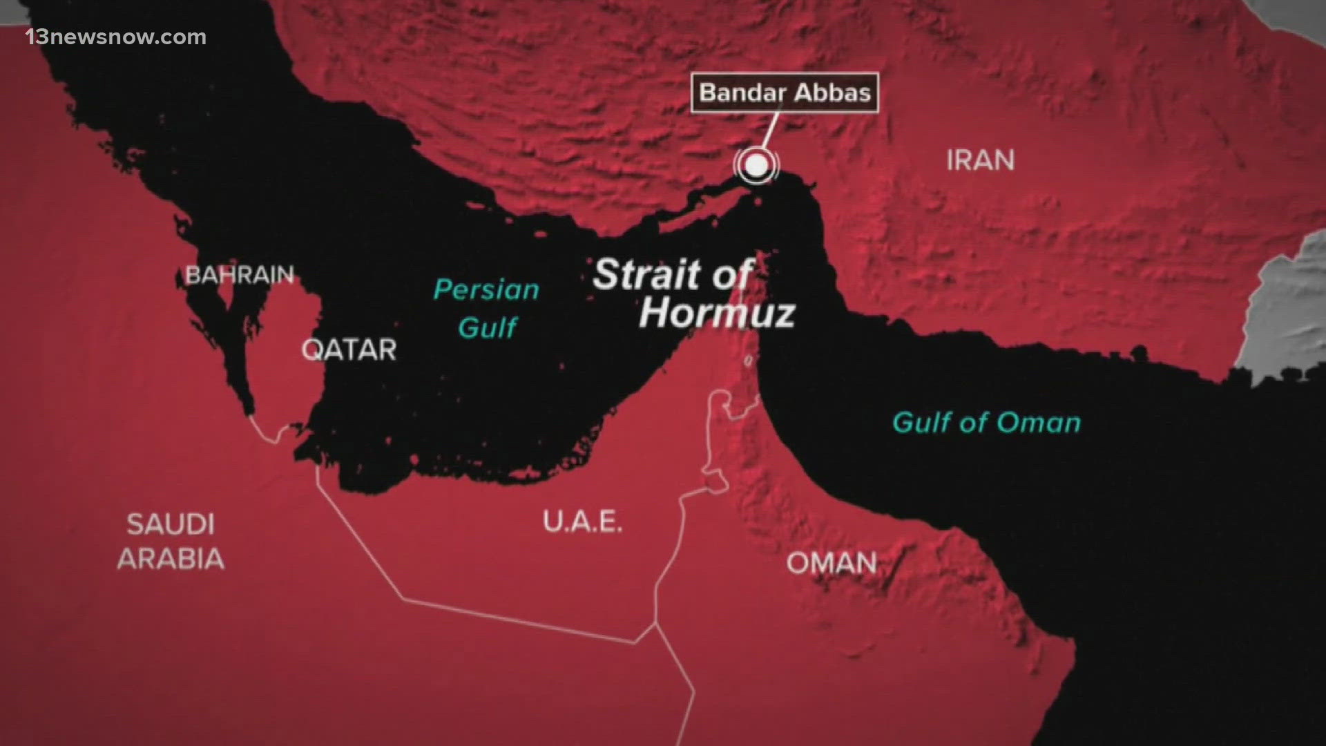 Iran is threatening to shut down the Strait of Hormuz, where 20% of the world's oil passes through daily. 