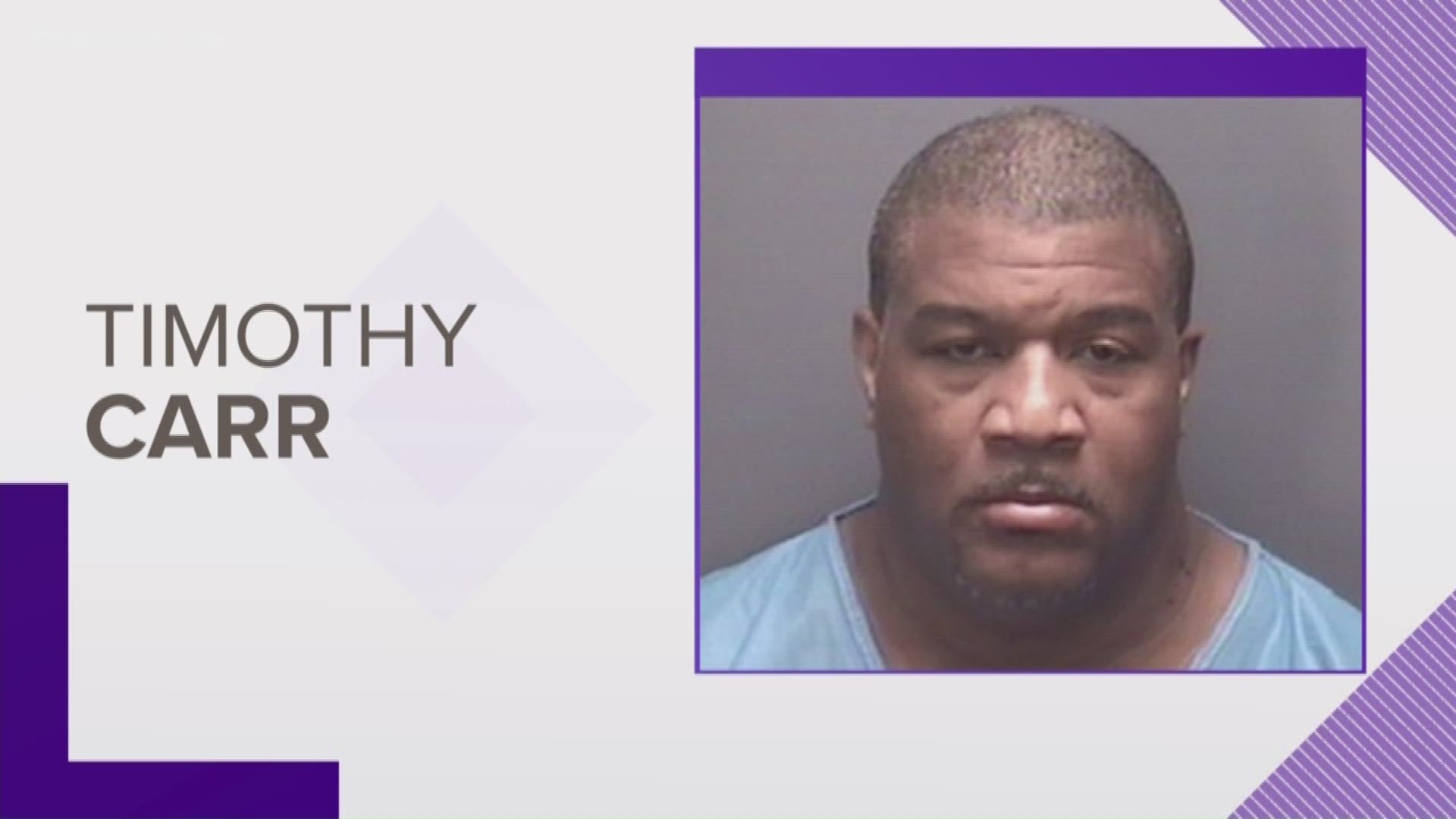 Timothy Carr was arrested in Suffolk after he was accused of breaking into a woman's home and assaulting here. He was the girls' basketball coach at Salem High School from 2000 to 2014.