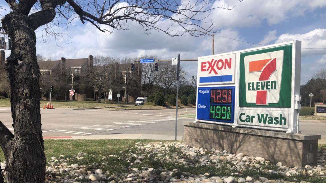 Gas prices hit $4 a gallon in Hampton Roads - Vimarsana News