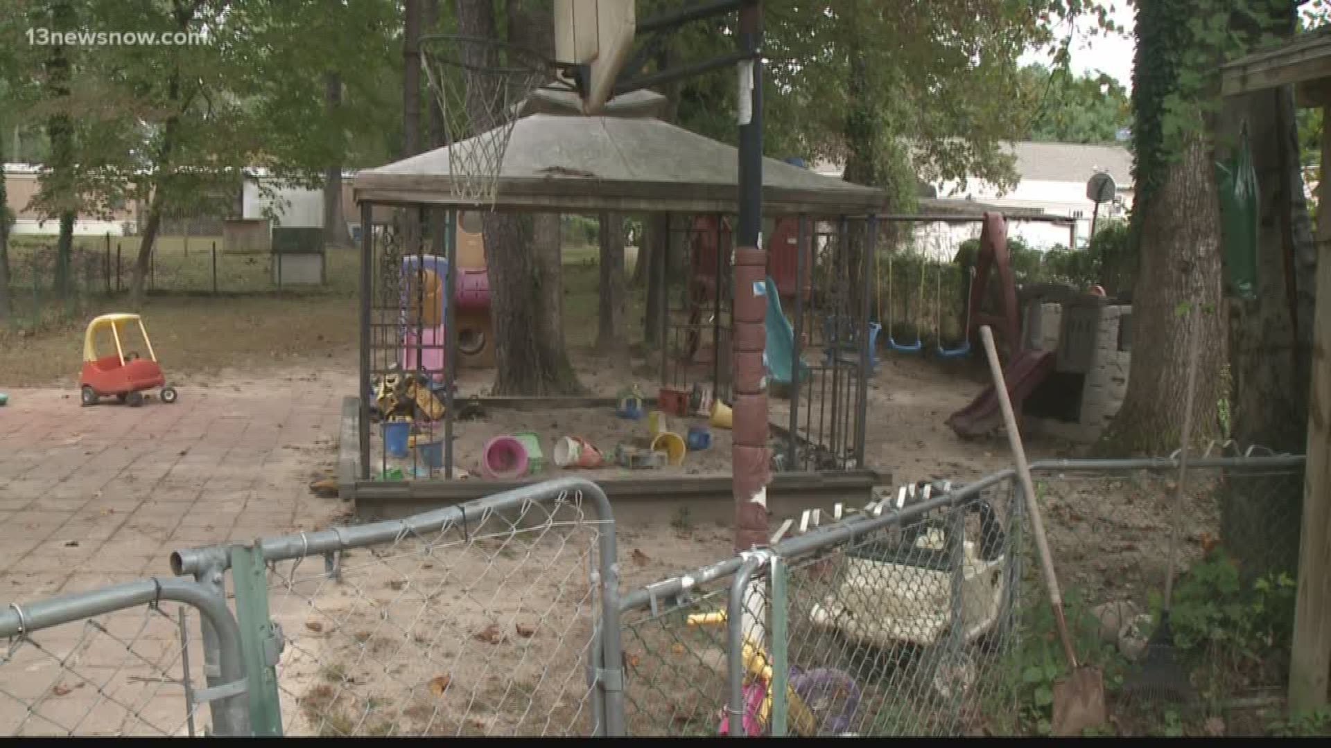 A child suffered a serious head injury at a home daycare in Gloucester.