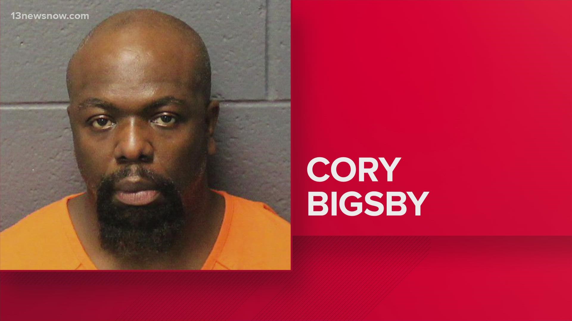 A bond hearing for Bigsby, scheduled for Friday, won't happen. His attorney asked for more time to review videos of Bigsby's interviews at police headquarters.