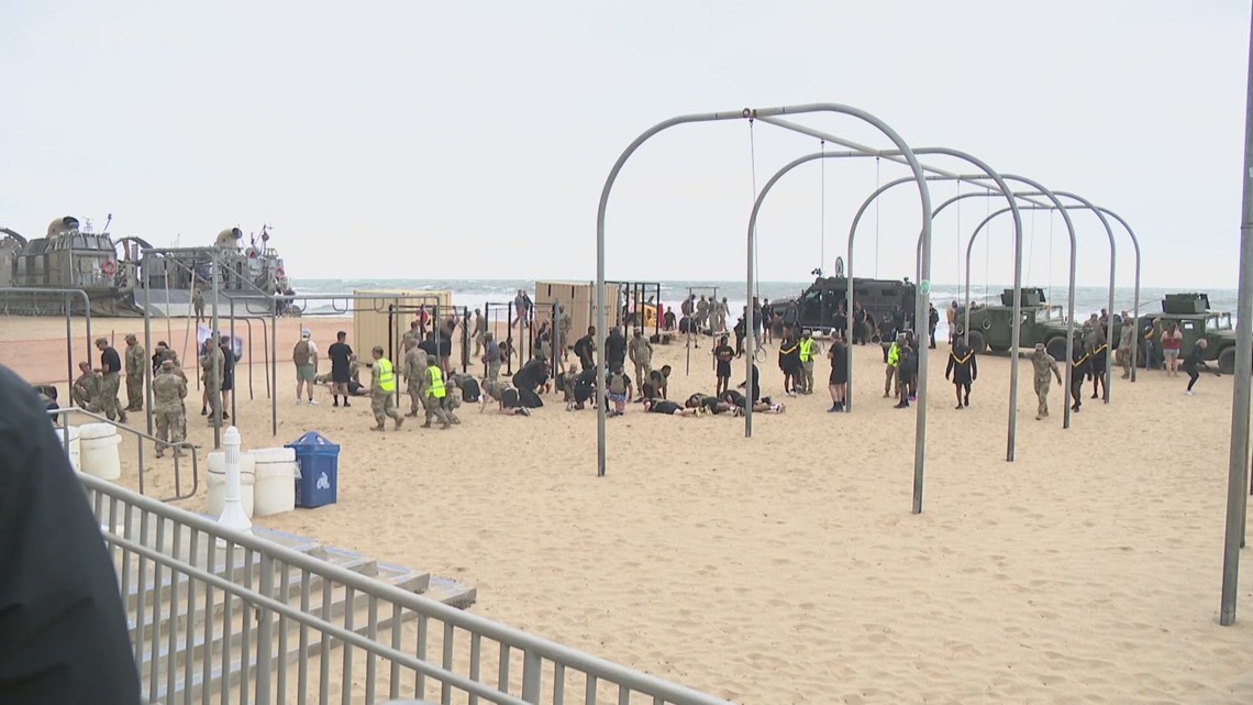 Annual 'Murph Challenge' held at Virginia Beach Oceanfront - Vimarsana News