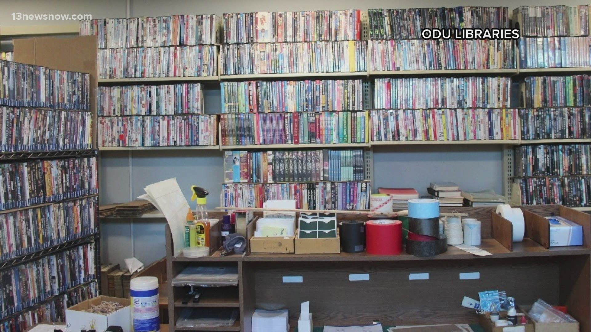 Tens of thousands of donated movies will be available to the public once the project is finished.