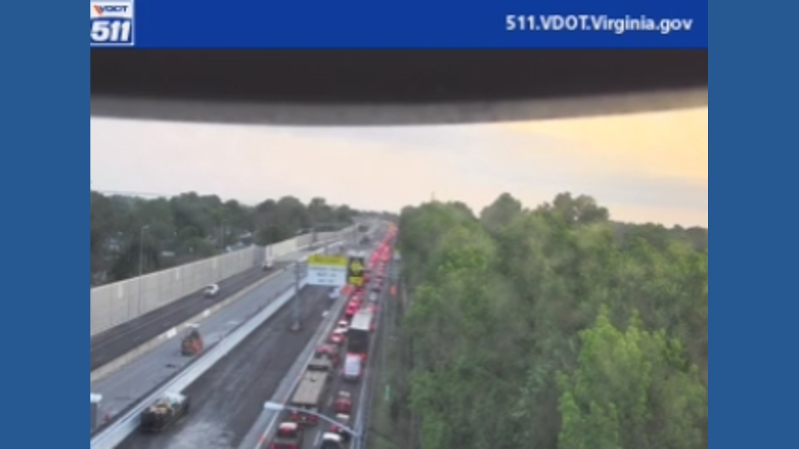 Crash shuts down eastbound lanes at Hampton Roads Bridge-Tunnel in ...