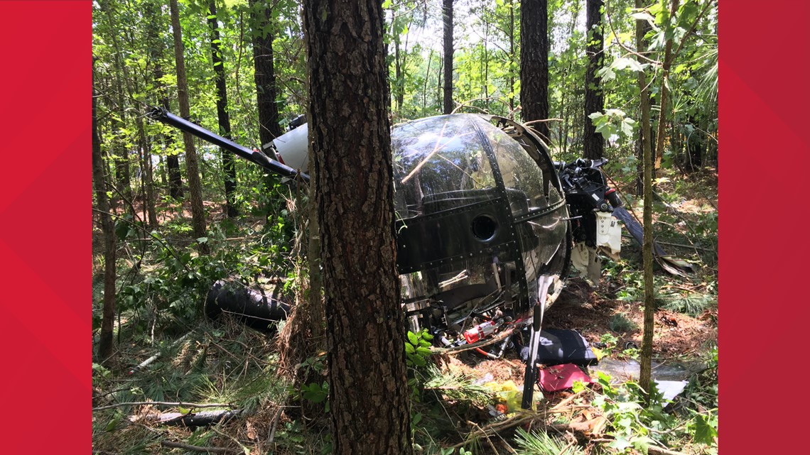 2 people injured in Surry County helicopter crash