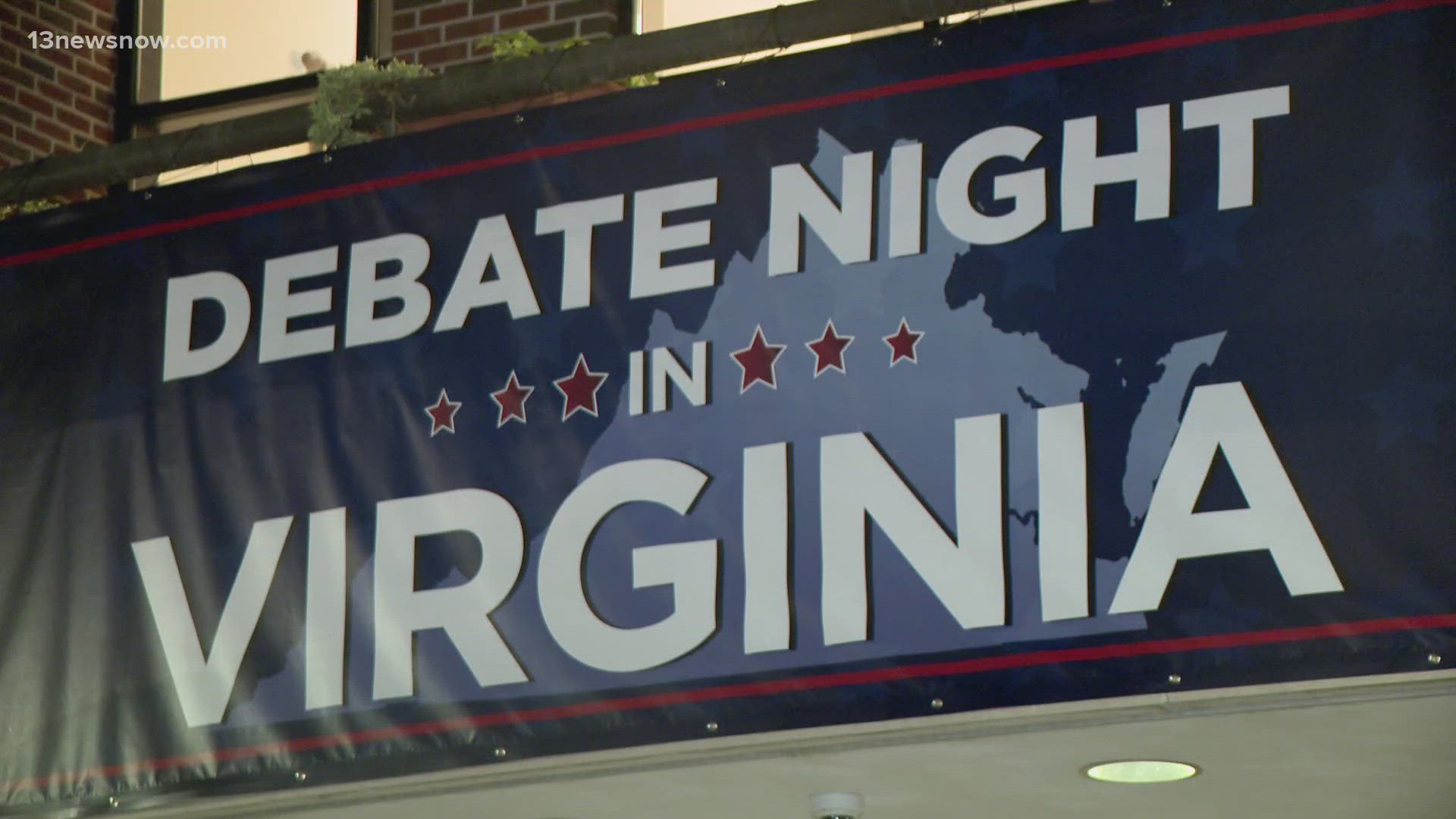 Virginia's Senate candidates debated tonight at Norfolk State University.