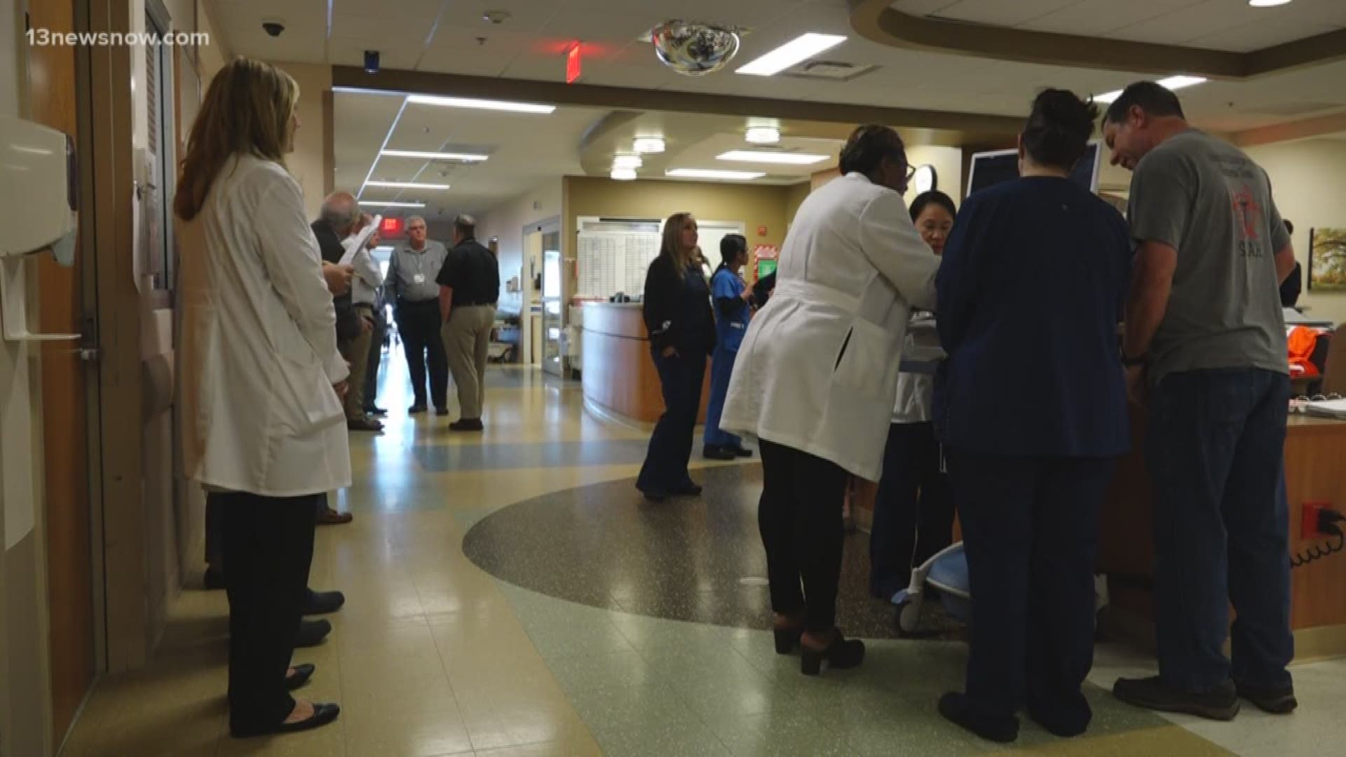Sentara Princess Anne hospital had a mass casualty drill ahead of the Something in the Water Festival to prepare for the worst.