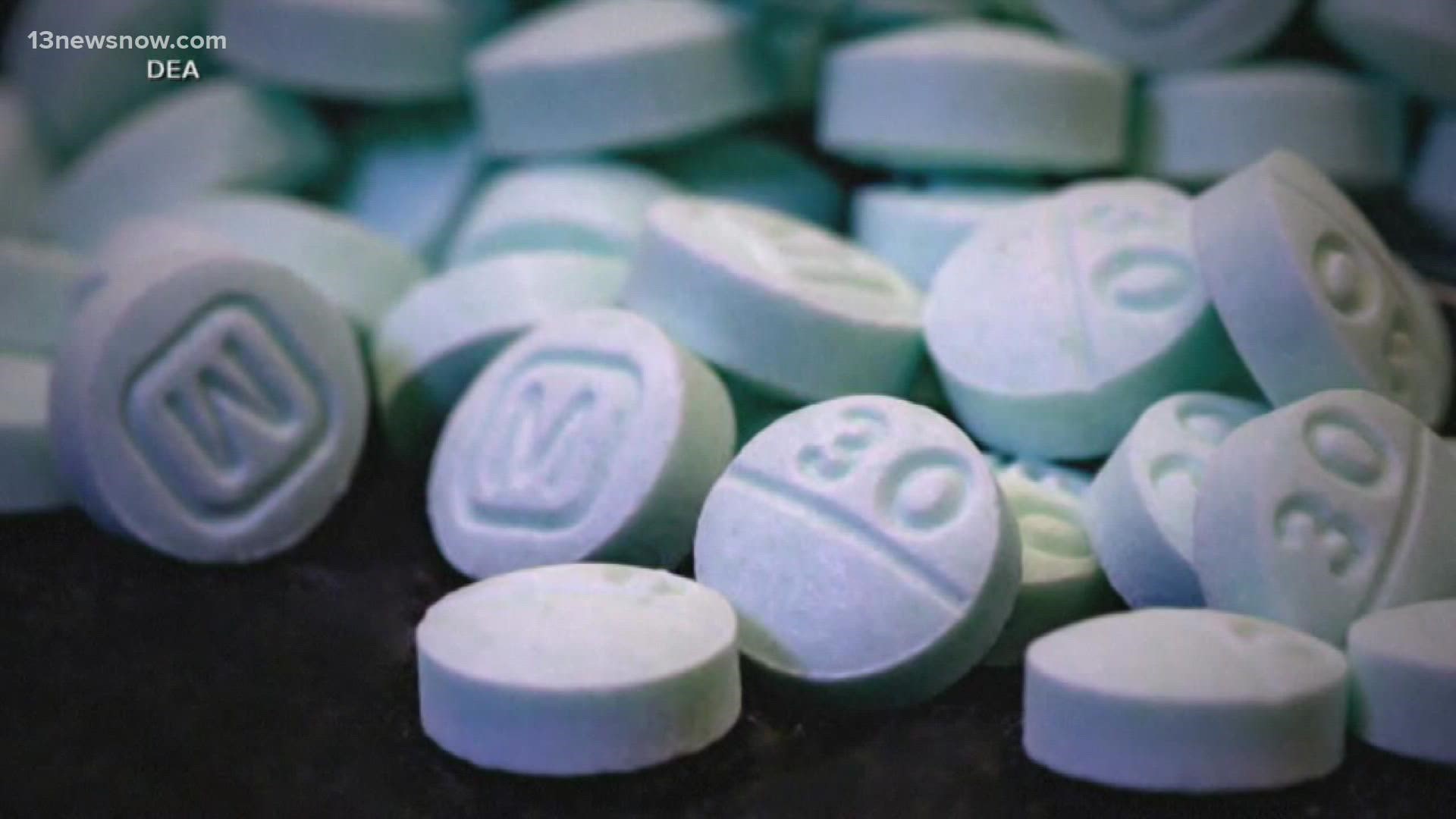 Fentanyl, a synthetic opioid is considered 50 times more potent than heroin.
