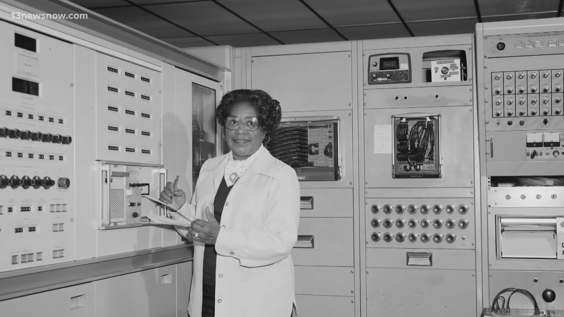 Jackson was the first African American engineer to work at NASA and was featured in the film "Hidden Figures." [Center renderings by Work Program Architects (WPA)]