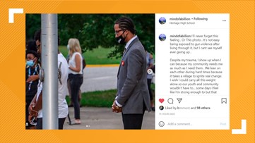 Gun shot survivor, mental health advocate offers support for families impacted by Heritage High shooting