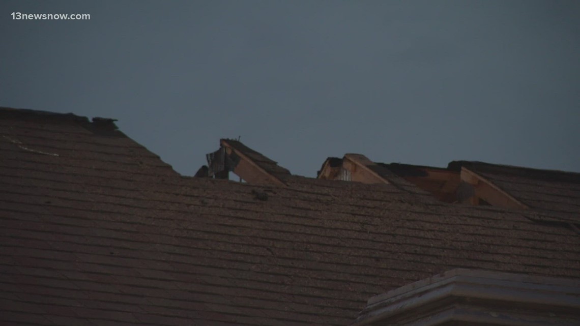 Chesapeake nursing home struck by lightning catches fire