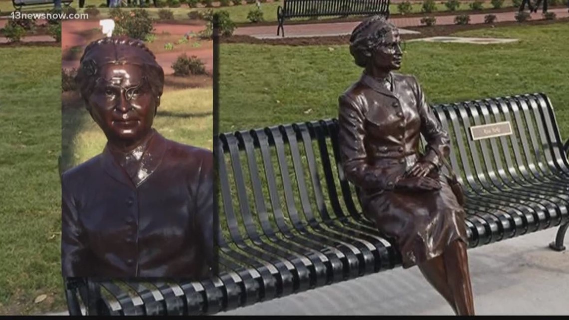 Rosa Parks Legacy Park statue vandalized  13newsnow.com