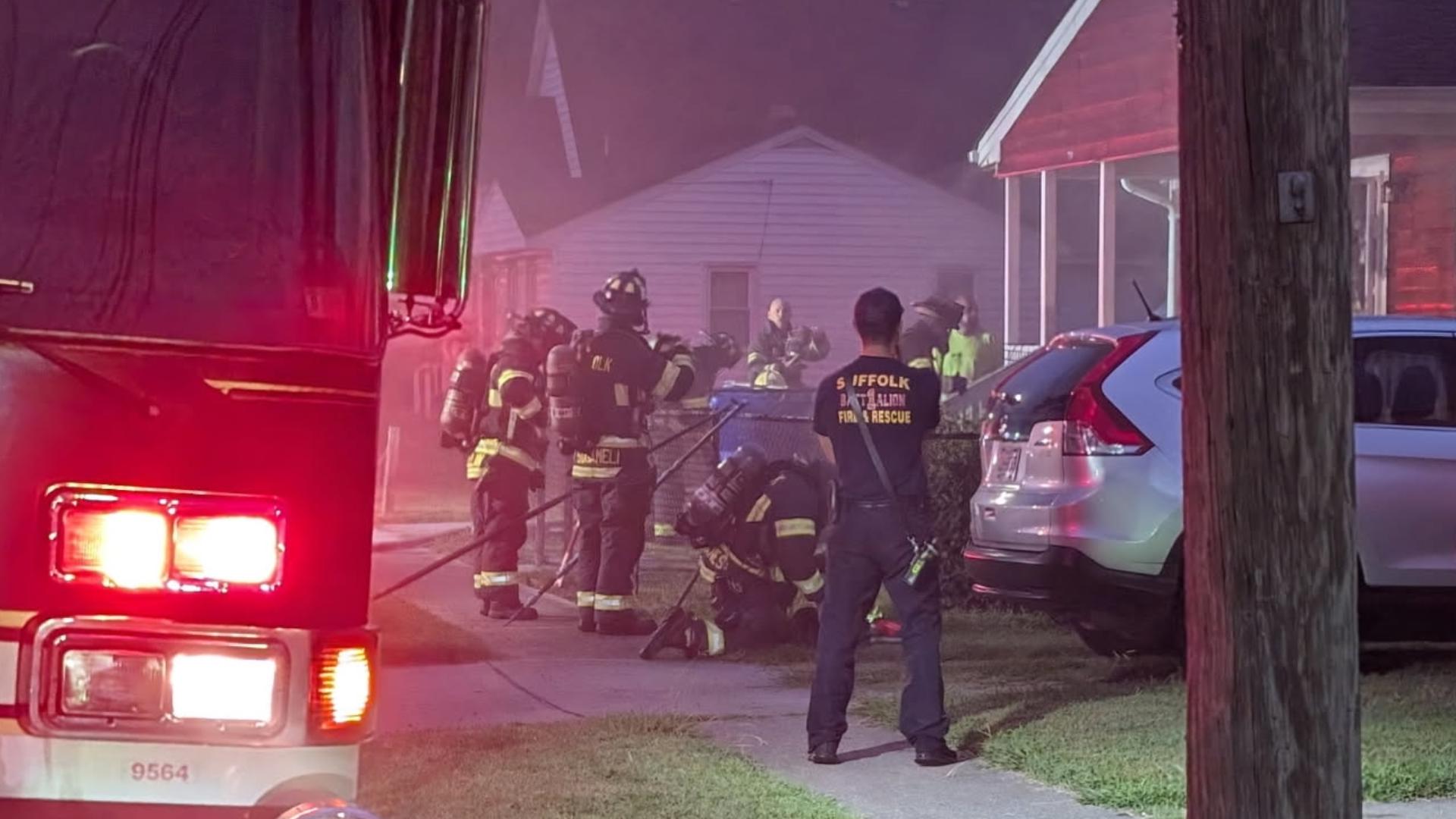 4 residents displaced after house fire on York Street in Suffolk ...