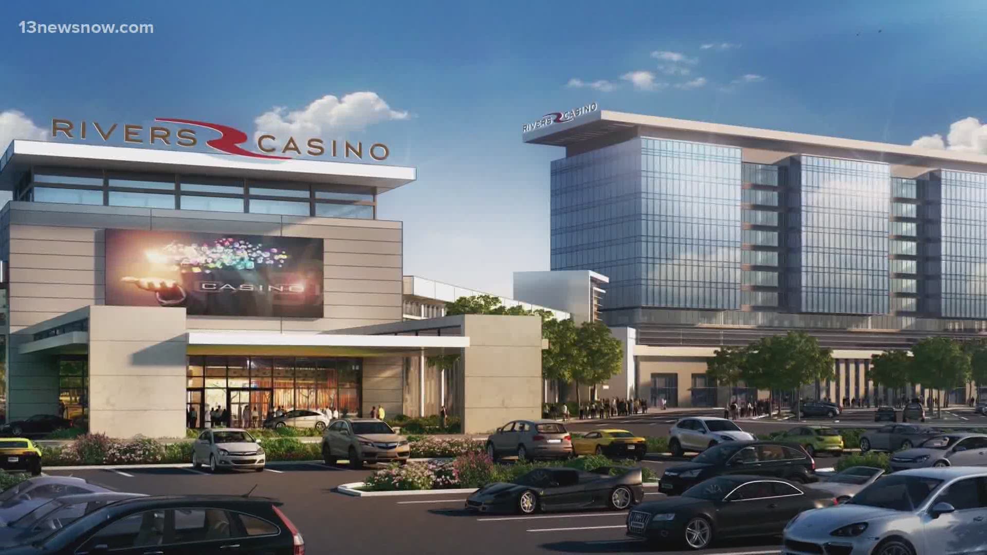 The City of Portsmouth and Rush Street Gaming released mockups of the proposed casino called Rivers Casino Portsmouth.