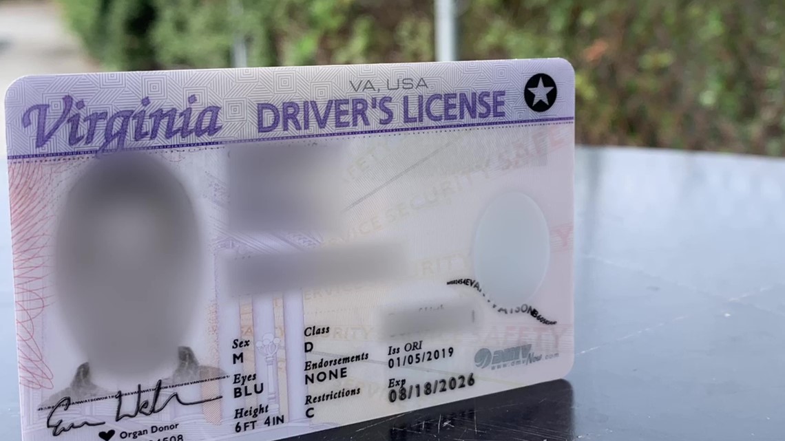 Virginia driver's license, ID card get new looks