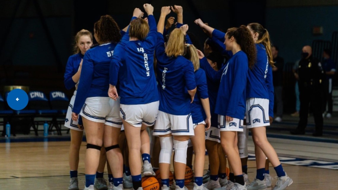 CNU women reach 1 in latest D3 rankings